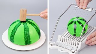 Awesome WATERMELON Jelly Recipes Hacks | So Tasty Colorful Dessert Video