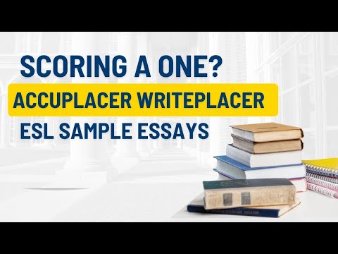 accuplacer essay score