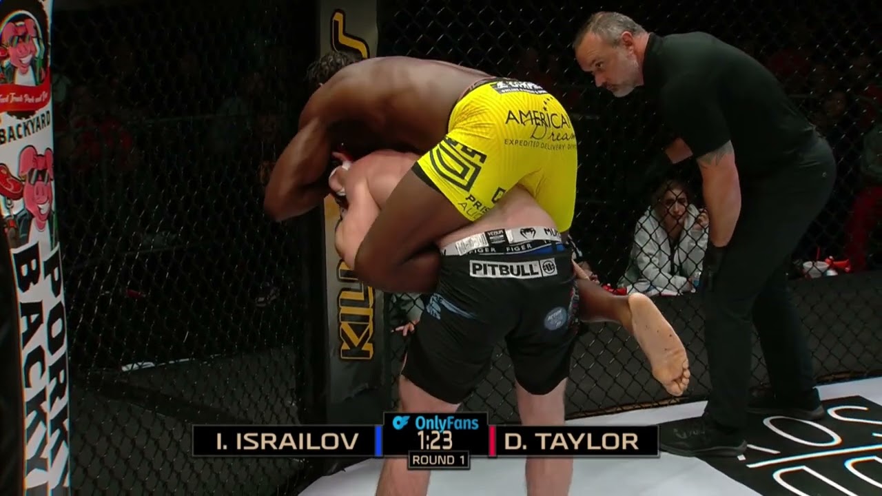 Остановка Дилано «Почтальона» Тейлора на турнире Fury FC 111