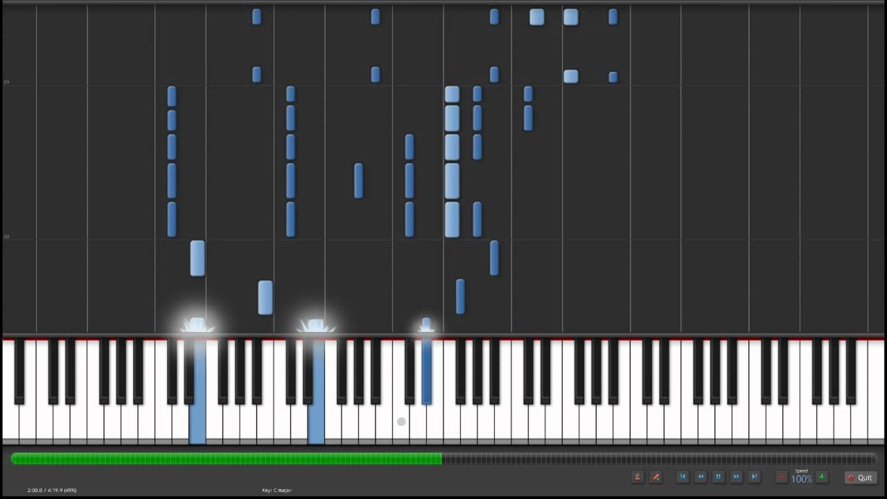 Synchrogazer Piano Ver Youtube