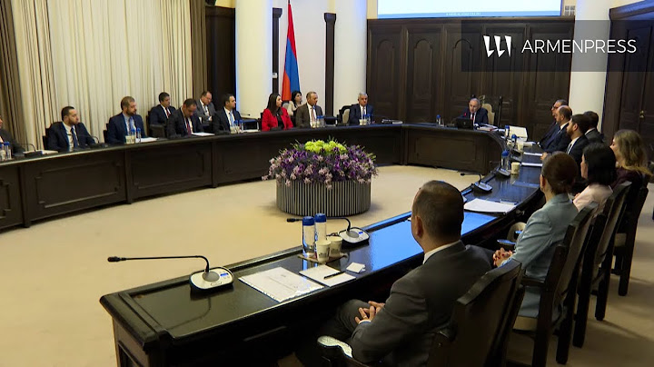 ՀՀ կառավարության նիստ․ ՈՒՂԻՂ