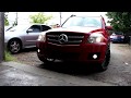 Red Mercedes-Benz GLK 350 on 22's