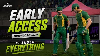 Ecricket New Update Early access | Ecricket just changed Everything ☠️ | eCricket