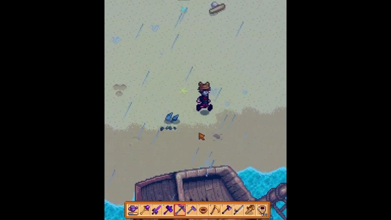 Stardew Valley Farming some Mussel shorts YouTube