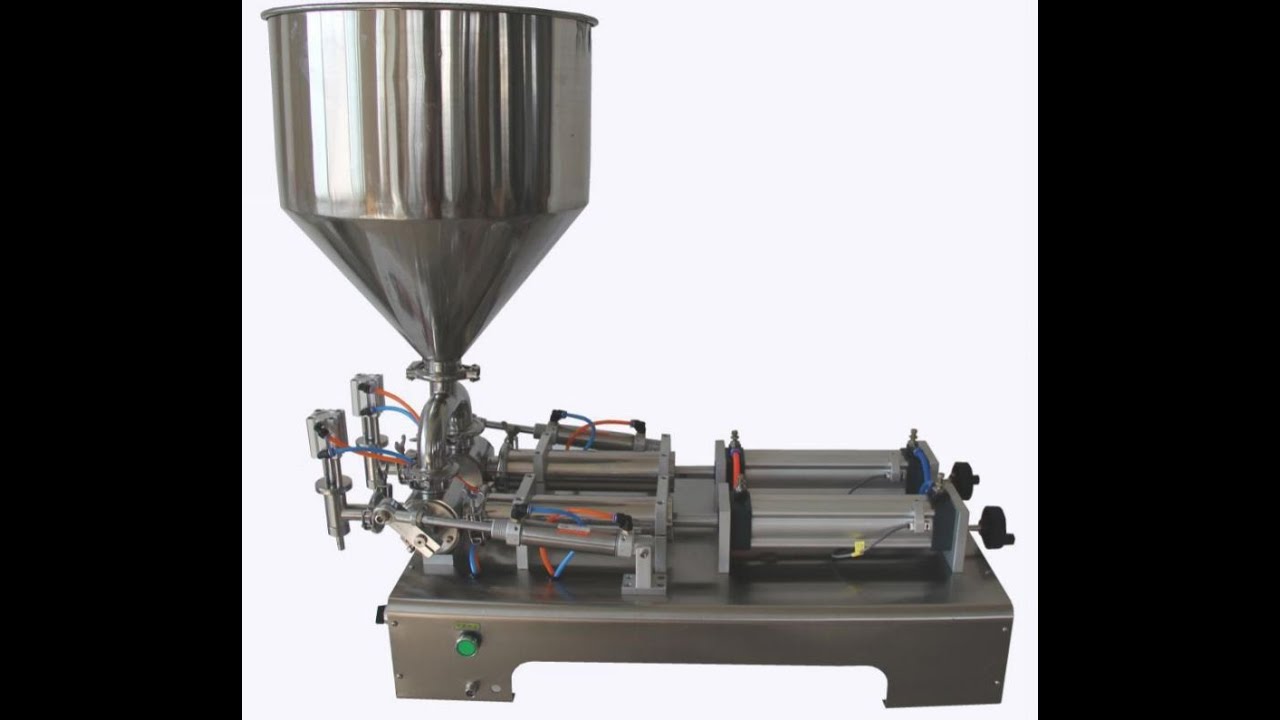Semi-auto Double Head Cream Filling Machine | Ointment Filling Machine