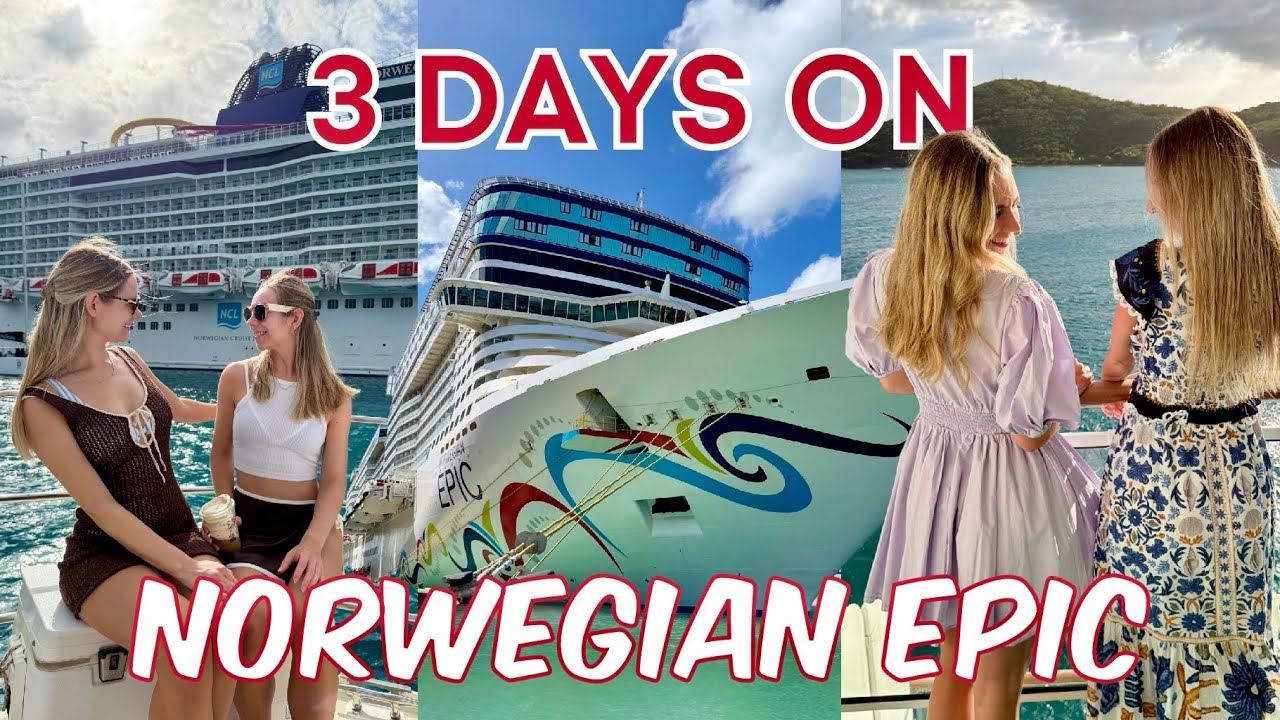 NORWEGIAN EPIC Caribbean Cruise Vlog Part 2 | Barbados, St. Lucia, St. Maarten & St. Thomas