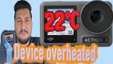 MY ACTION 3 KEEPS OVERHEATING AT 21C TEMP.