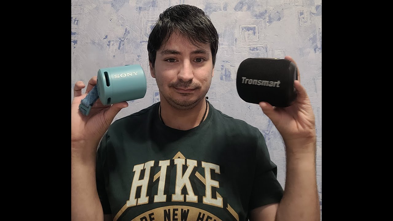 Tronsmart t8 mini Sony SRS-XB13 сравнение звук