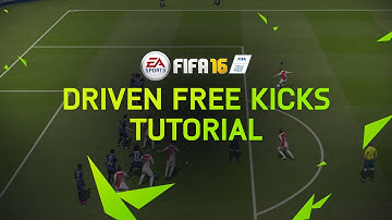 FIFA 16 Tutorial - Driven Free Kicks