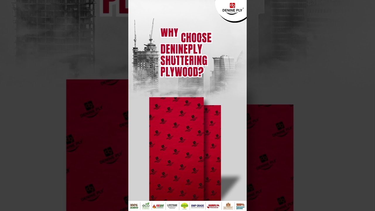 Interducing denineply shuttering plywood 