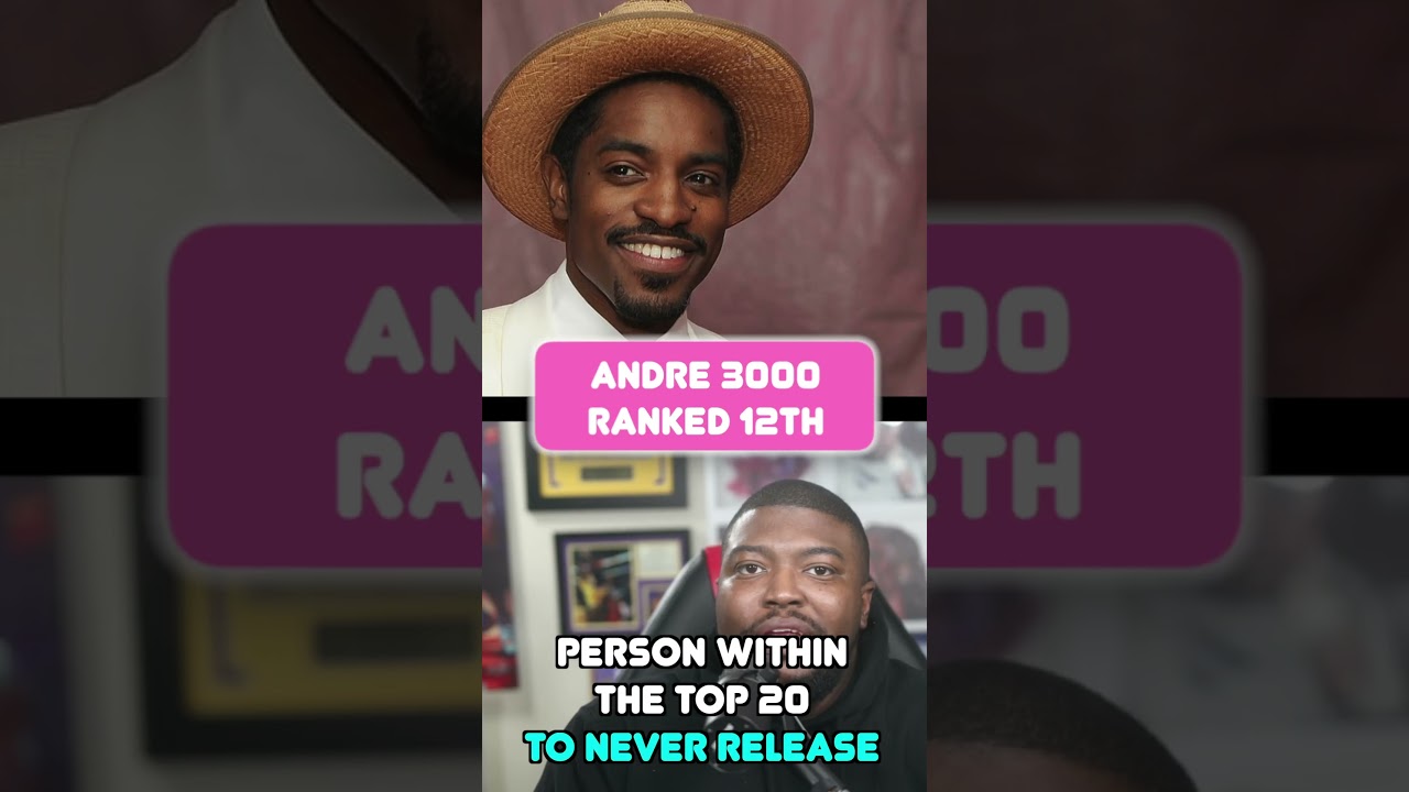 Regardez Andre 3000 Ranked 12th On Top Rappers List Despite Never Releasing A Solo Project sur YouTube Regardez Andre 3000 Ranked 12th On Top Rappers List Despite Never Releasing A Solo Project sur YouTube