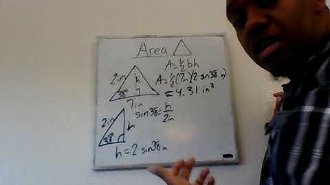 Area of a Triangle SAS
