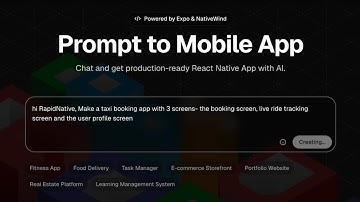 Built a Taxi Booking App in minutes with RapidNative. 🚕✨