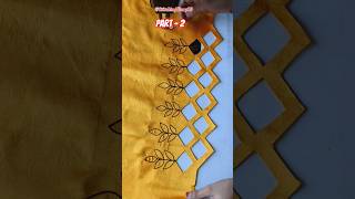 Latest Cutwork Trouser/Pilazzo design With Soldering Iron#ytshorts #ytviral #handembroidery #fashion