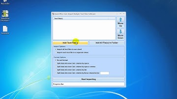 How To Use OpenOffice Calc Import Multiple Text Files Software