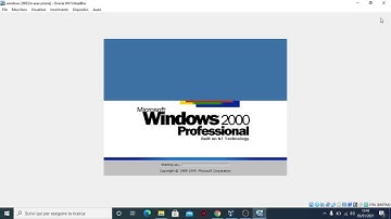 Come installare windows 2000 su virtualbox.
