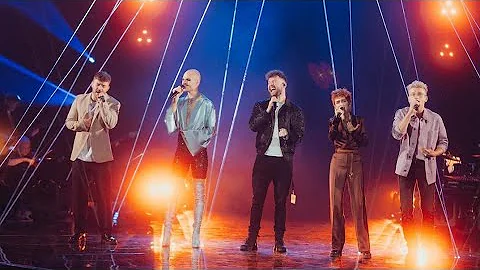 Calum Scott whit all the finalists  "Run With Me" (The Voice Of Germany 2022)