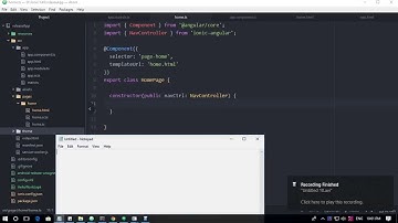 Ionic 3 swipeable tabs