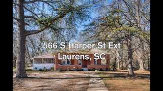 566 S Harper Extension Laurens SC