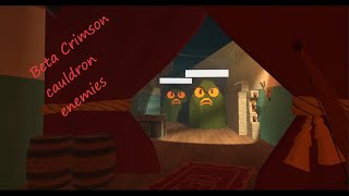 Crimson Cauldron Beta Enemies Rec Room