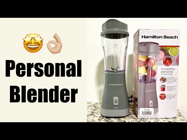 Hamilton Beach Single Serve Personal Smoothie Blender with 14 oz