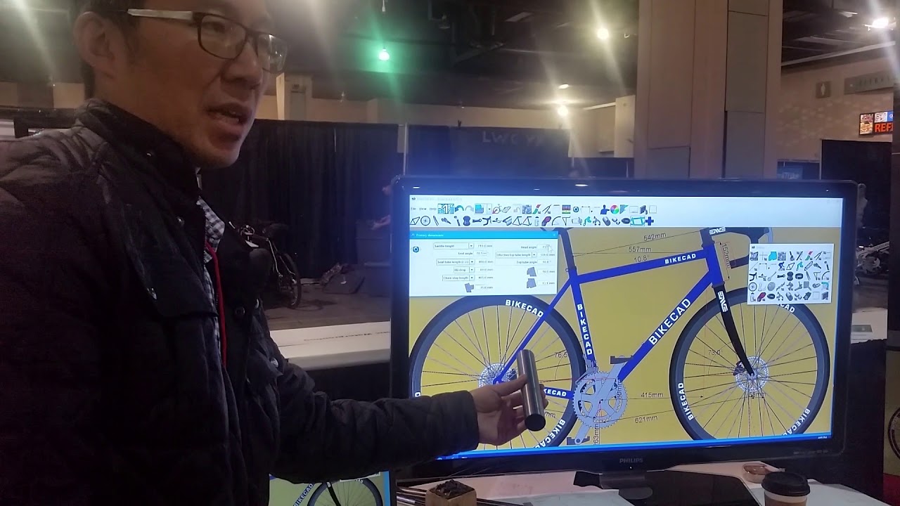 Mr.G at the Philly Bike Expo 2017: Tim and Brent of BikeCAD
