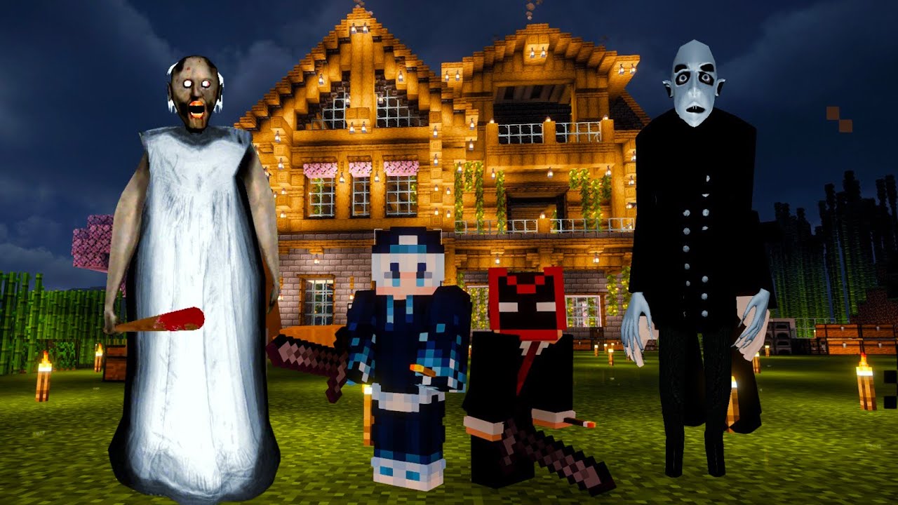 Granny এখন আমার মাইনক্রাফটের বাড়িতে😍 । Granny In Minecraft Episode 1 | OmarG 2.0