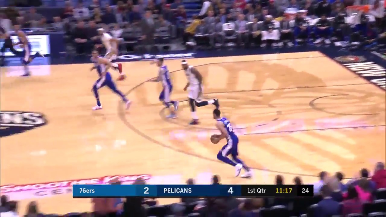 lonzo ball injury Anthony Davis with 29 points, 5 blocks vs. 76ers