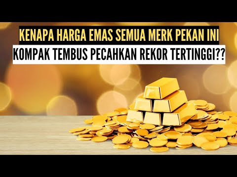 Harga Emas Kompak Pecah Rekor Sepanjang Minggu Ini?? Simak Analisis Lengkapnya!