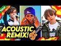 RAP SONGS VS ACOUSTIC REMIX 🎸