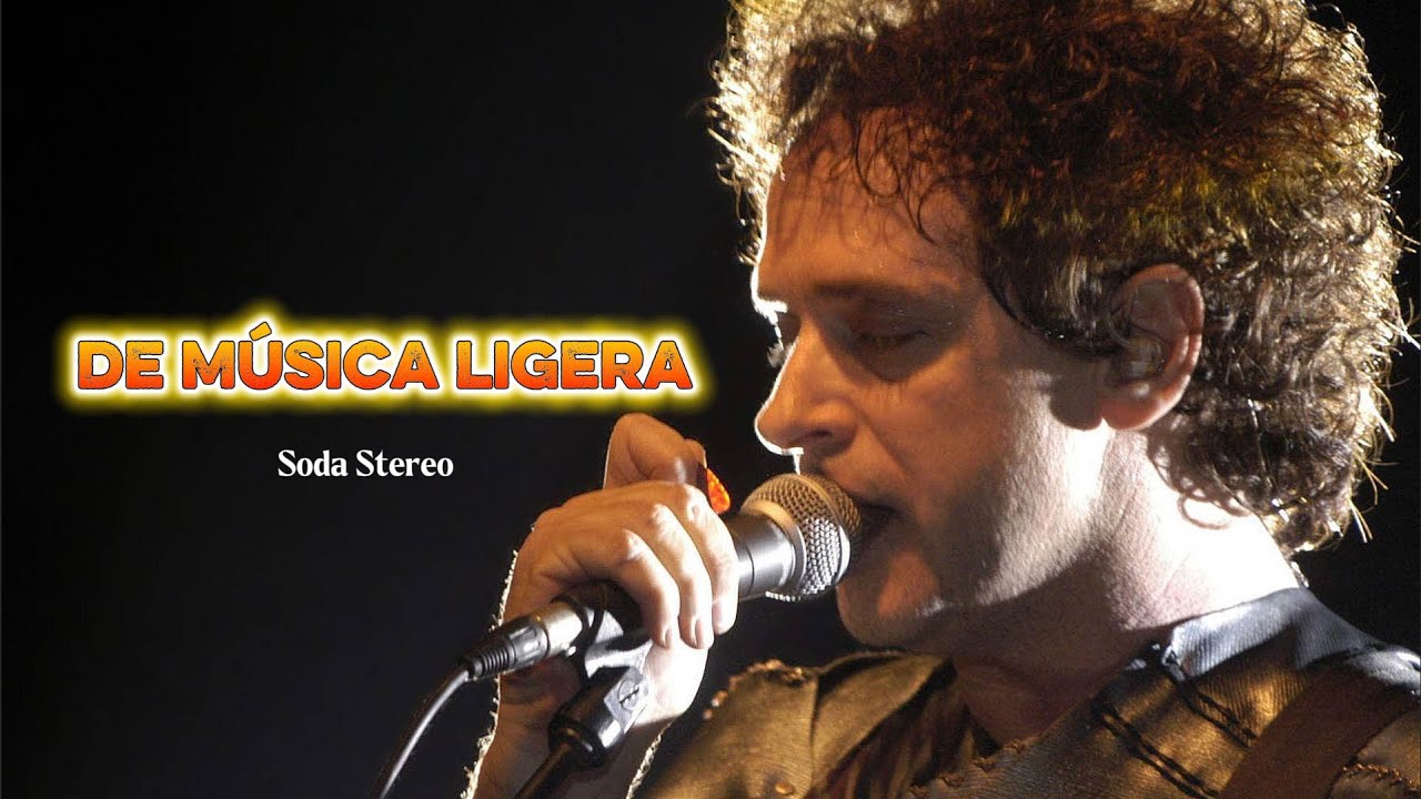 Soda Stereo - De Música Ligera (Letra)