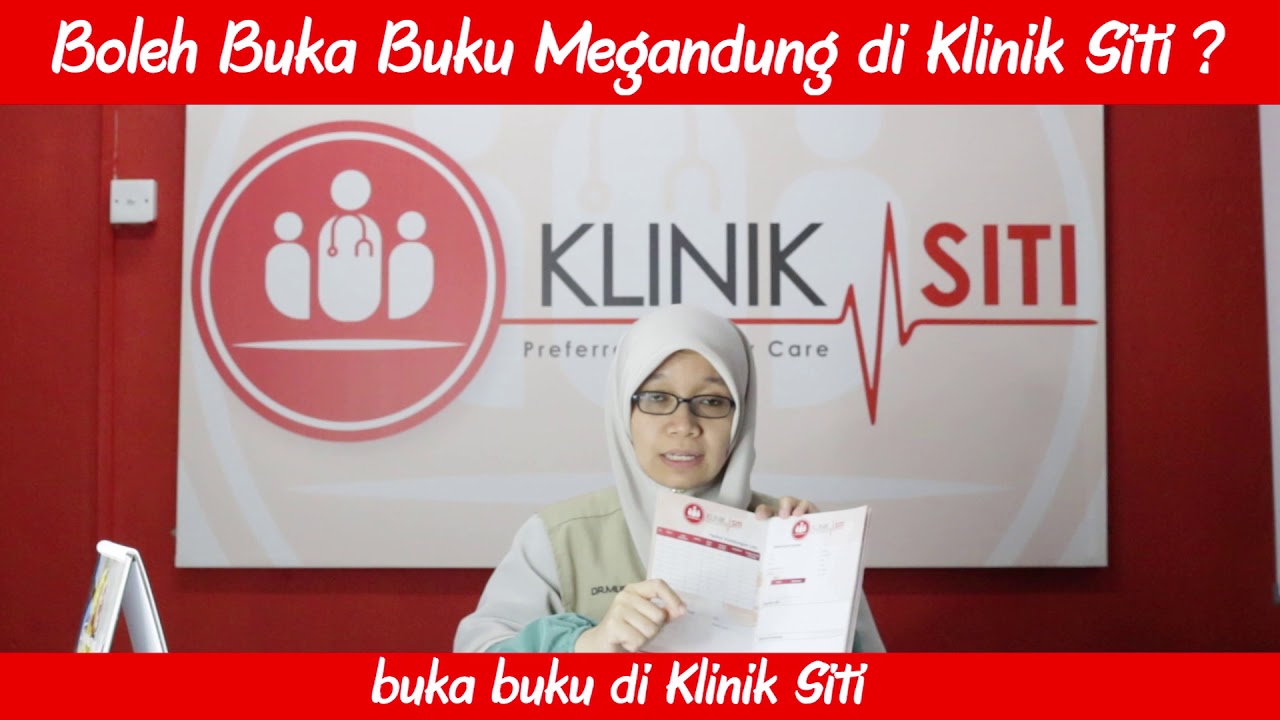 Klinik Siti Jom Buka Buku Antenatal Youtube
