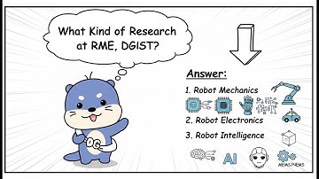 아이엠그라운드 로기전 소개하기! 학과 소개의 날 | Department Introduction Day RME | DGIST 로봇및기계전자공학과