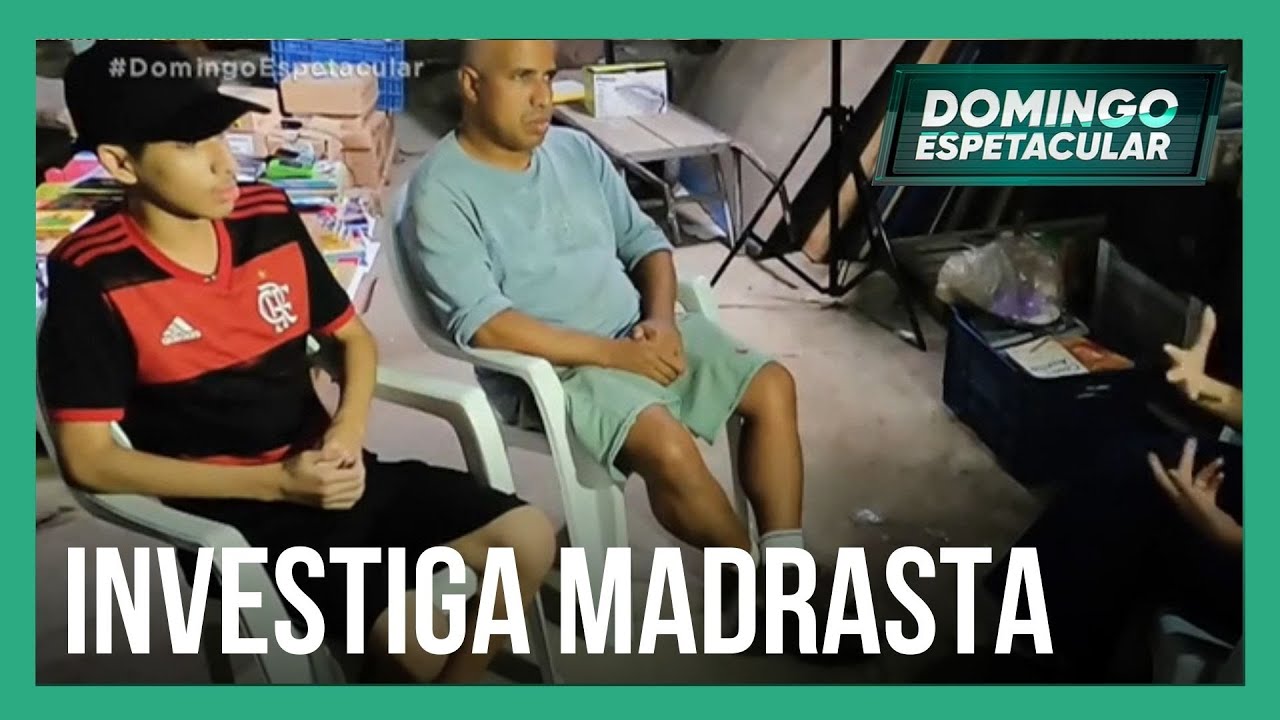Adolescente supostamente envenenado pela madrasta conversa com o Domingo Espetacular