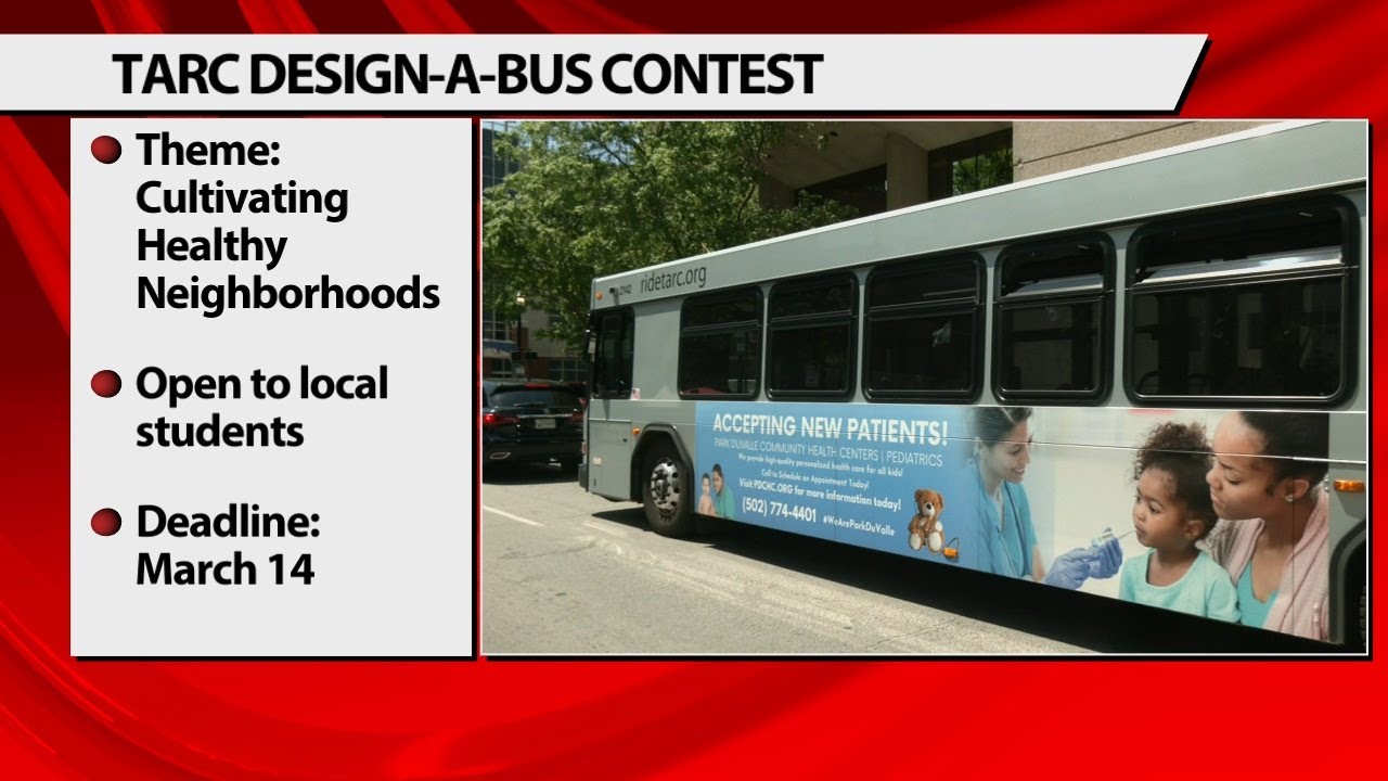 TARC's 'Design-a-bus' art contest in Louisville opens for students