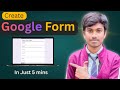 How to Create a Google Form Step by Step | Complete Beginner Tutorial