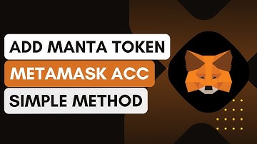 How To Add MANTA Token To Metamask (Step By Step 2024) !