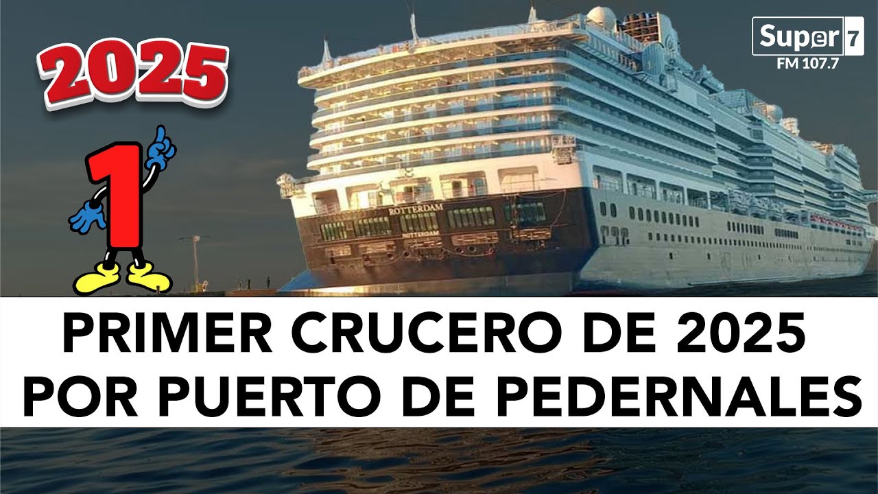 Dominicana recibe primer crucero de 2025 por puerto de Pedernales