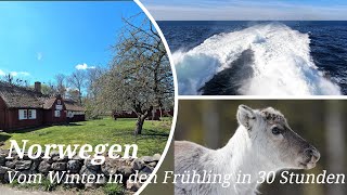 Norwegen, Norway - Der Norden - #6 - vom Winter in den Frühling in 30 Stunden - Heimreise