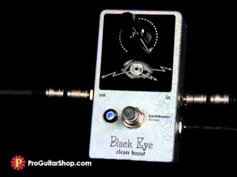 Demo/Review: Black Eye Booster Earthquaker Devices - YouTube