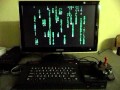 The Matrix Digital Rain on the Sinclair ZX Spectrum