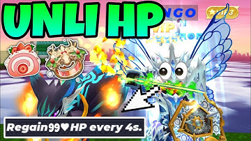 The Power Of MAX REGEN + LIFE STEAL in Skyblock Blockman go 😍