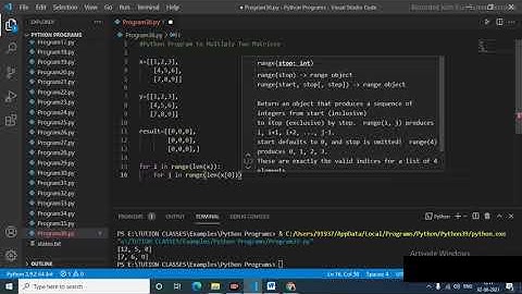 Python Program to Multiply Two Matrices,