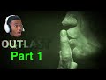I BROKE MY NECK PLAYING THIS GAME! (Outlast part 1)