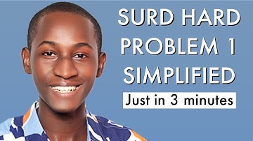 WASSCE/WAEC Maths Likely Question & Answer 2025 On Surd Hard Probrem 1