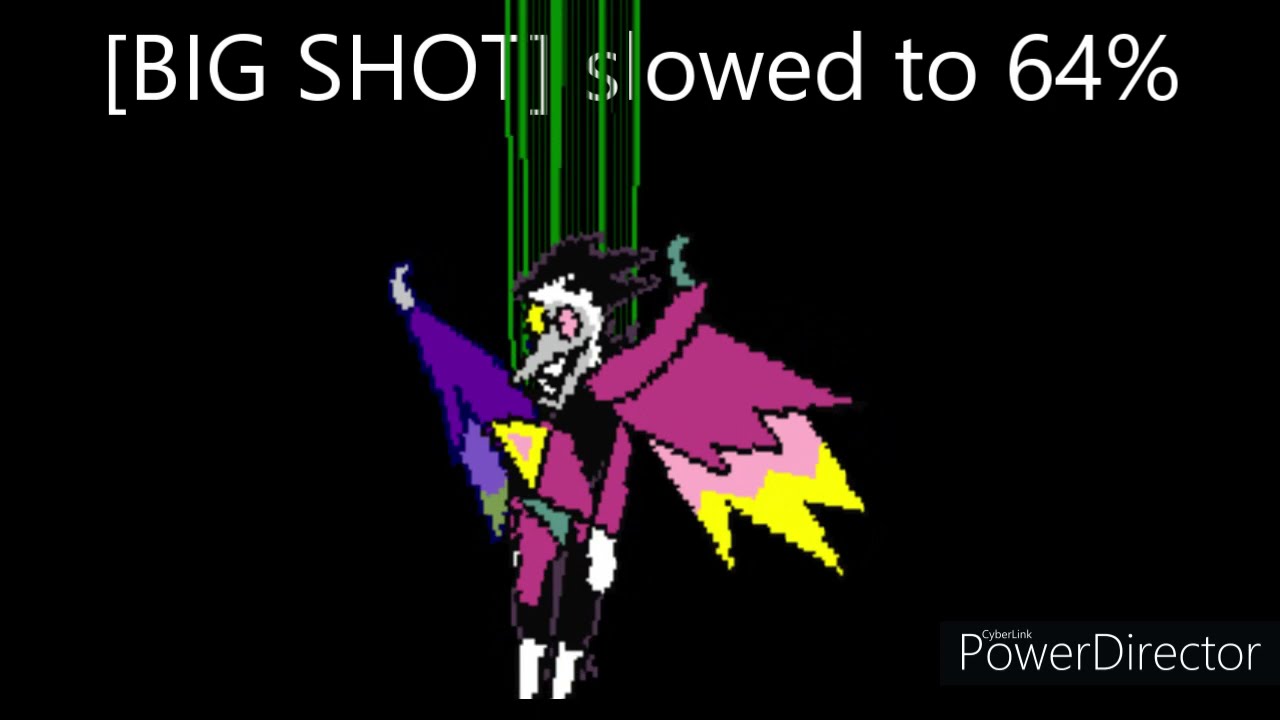 big shot slowed down to 64%