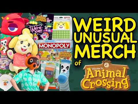 the world of animal crossing merchandise