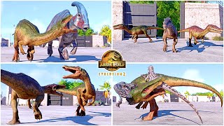 Grim The Baryonyx All Perfect Animations & Interactions 🦖 Jurassic World Evolution 2 Camp Cretaceous