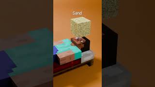 Steve vs Real Life Simulation    #animation #asmr #blender3d #aftereffects #shortvideo #minecraft