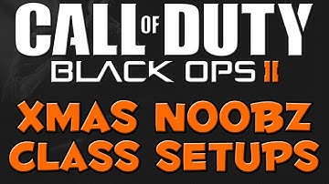 Black Ops 2 - The BEST Beginner Class Setups! (Christmas Noob Special)